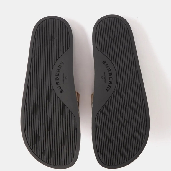 NEW AUTHENTIC MEN'S BURBERRY SANDALS SIZE 10 - Picture 5 of 16